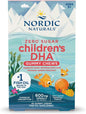Nordic Naturals Zero Sugar - Gomitas masticables de DHA para niños