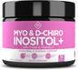 Suplemento de inositol premium – Myo-inositol y D-Chiro Inositol en polvo más folato y vitamina D