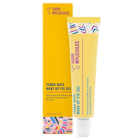 Good Moleculesl - Crema hidratante para debajo de los ojos con ácido hialurónico y cafeína