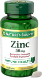 Nature's Bounty Comprimidos de zinc