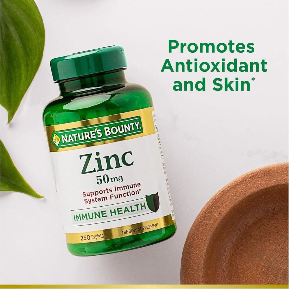 Nature's Bounty Comprimidos de zinc